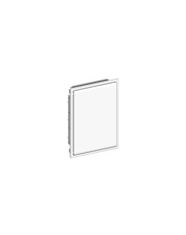 IP40 Rozdzielnica modułowa 3x18 GOLD P podtynkowa (drzwi białe) PE+N