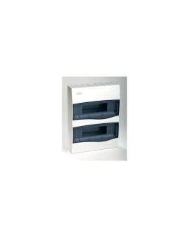 IP40 Rozdzielnica modułowa 2x12 COMBI natynkowa (drzwi transparentne) PE+N
