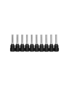 Tulejka kablowa izolacyjna 1,5mm2AI 1,5-8 BK-S tulejki o długości 8mm, kolor czarny 1212524 /1000szt./