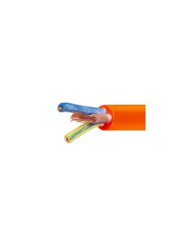 Kabel przemysłowy poliuretanowy PUR / H07BQ-F 3x2,5mm2 pomarańczowy 450/750V zewnętrzny olejoodporny linka Elektrokabel /10m/