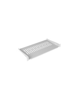 Półka stała do szafy RACK 19 1U 300mm szara NEKU