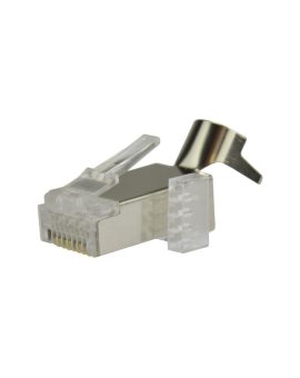 Wtyk modularny RJ45 8P8C kat.6A, kat.7 ekranowany FTP NEKU WORECZEK 10szt.