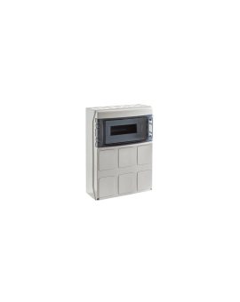 IP65 Rozdzielnica budowlana 1x12 STAR (1500V DC) z otworami na gniazda przemysłowe