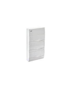 IP40 Rozdzielnica modułowa 3x12 COMBI natynkowa (drzwi białe) PE+N