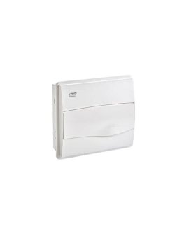 IP40 Rozdzielnica modułowa 1x12 ORO podtynkowa (drzwi białe) PE+N