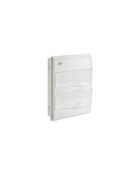 IP40 Rozdzielnica modułowa 2x12 ORO podtynkowa (drzwi białe) PE+N