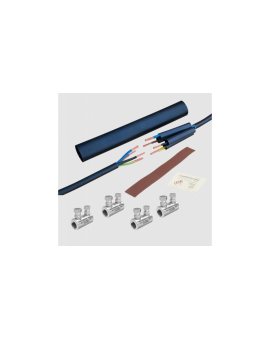 Mufa kablowa termokurczliwa ze złączkami kablowymi ze śrubą zrywalną MSCS240 Al/Cu 120-240mm² 1kV 2xśruba Al MSCS2402A00