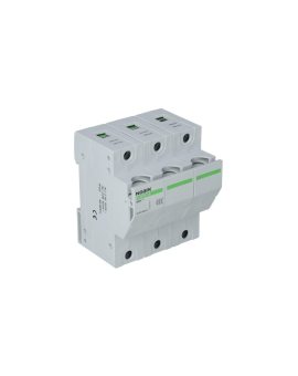 Rozłącznik Podstawa bezpiecznikowa 63A 3-biegunowa 3P (500V AC) 2-modułowa na wkładki 14x51mm NOARK