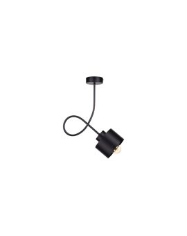 Lampa sufitowa nowoczesna 1xE27 SIMPLY BLACK