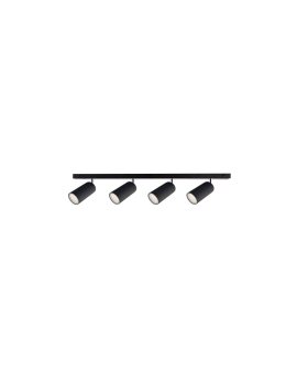 Spot nowoczesny 4xGU10 EYE BLACK