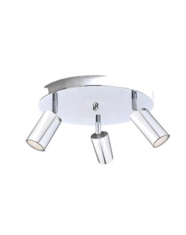 Spot nowoczesny 3x GU10 EYE SILVER