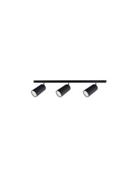 Spot nowoczesny 3xGU10 EYE BLACK