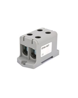 Złączka szynowa gwintowa al/cu 2x240mm2 szara WLZ-35P/2x240SZ