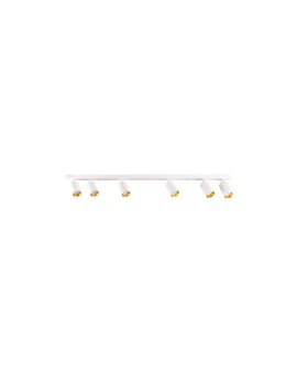 Lampa Listwa Oprawa Sufitowo-Ścienna LED 6xGU10 MARIBEL Biały Goldlux