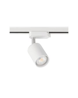 Lampa Szynowa na Żarówkę GU10 Biała Jednofazowa