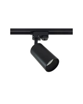 Lampa Szynowa na Żarówkę GU10 Maat Czarna Jednofazowa