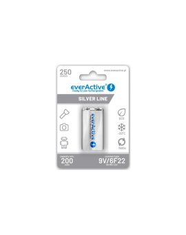 akumulatorek everActive 6F22/9V Ni-MH 250 mAh ready to use