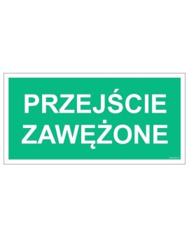 ZNAK - AC037 Uwaga schody 100 x 50 cm KS - Folia podłogowa foto.