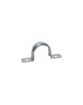 Uchwyt z dwoma otworami U metalowy, średnica 63mm, stal ocynkowana /opak. = 25 szt./ (963U) CELO