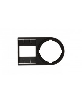 Tabliczka opisowa 50x30mm czarna prostokątna bez etykiety M22S-ST-X 216392 /25szt./