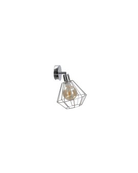 Kinkiet loftowy 1xE27 FOSKAL SILVER
