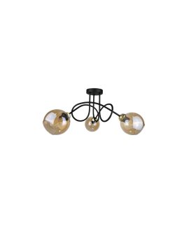 Lampa sufitowa nowoczesna 3xE27 VENUS GOLD