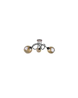 Lampa sufitowa nowoczesna 3xE27 VENUS WOOD