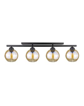 Lampa sufitowa nowoczesna 4xE27 AMARUS BLACK