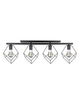 Lampa sufitowa nowoczesna 4xE27 ARNICA BLACK