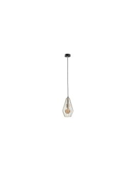 Lampa wisząca loftowa 1xE27 GEO GOLD