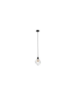 Lampa wisząca loftowa 1xE27 RUBEN BLACK