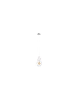 Lampa wisząca loftowa 1xE27 LEX WHITE