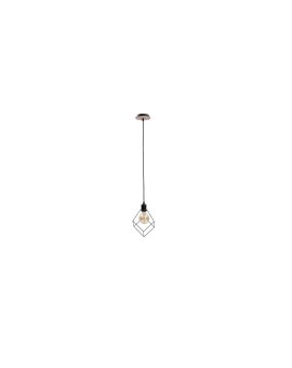 Lampa wisząca loftowa 1xE27 RUBEN WOOD