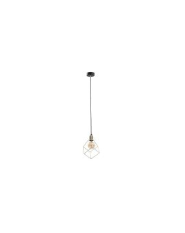 Lampa wisząca loftowa 1xE27 TAHO GOLD