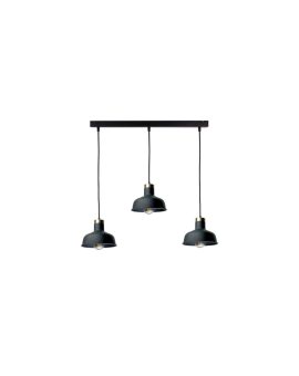 Lampa wisząca nowoczesna 3xE27 HEBE BLACK