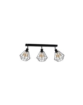 Spot loftowy 3xE27 FOSKAL BLACK