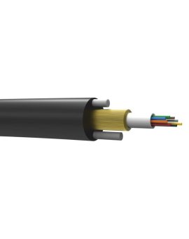 Kabel światłowodowy uniwersalny jednotubowy ( Z-XOTKtcdDb lub A-DQ(ZN)B2Y )-12J SM 9/125, 6.5mm, G652D (2km)
