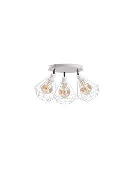 Spot loftowy 3x E27 FOSKAL WHITE