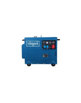 Agregat Generator prądotwórczy Scheppach SG5200D DIESEL 5000W, AVR, 2x 230V, 400V, 12V, SCH5906222903