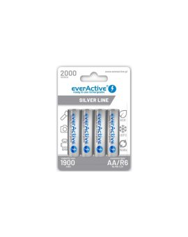 4 x akumulatorki everActive R6/AA Ni-MH 2000 mAh ready to use