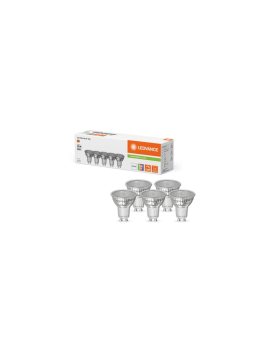 5x Żarówka LED PAR16 GU10 4.5W = 50W 350lm 4000K Neutralna Biała 36 ŚCIEMNIALNA LEDVANCE