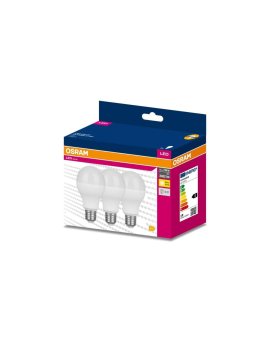 3PAK Żarówka LED E27 A60 19W = 150W 2452lm 3000K Ciepła 200 OSRAM VALUE