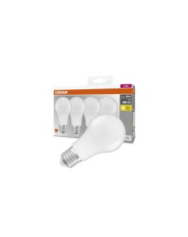 4PAK Żarówka LED E27 A60 8,5W = 60W 806lm 2700K Ciepła 300 OSRAM Base