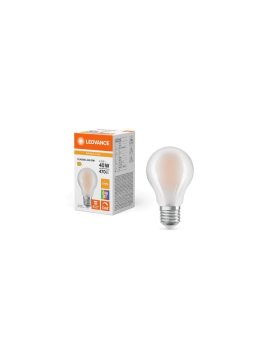 Żarówka LED A60 E27 4.2W = 40W 470lm 2700K Ciepła Biała FILAMENT ŚCIEMNIALNA LEDVANCE