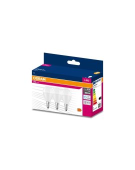 3PAK Żarówka LED E14 P45 7W = 60W 806lm 6500K Zimna 200 OSRAM Value