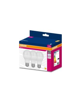 3PAK Żarówka LED E27 A60 19W = 150W 2452lm 6500K Zimna 200 OSRAM VALUE