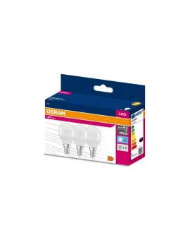 3PAK Żarówka LED E14 P45 4,9W = 40W 470lm 4000K Neutralna 200 OSRAM VALUE