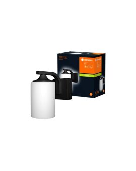 Kinkiet ścienny zewnętrzny elewacyjny lampa ścienna Czarna IP43 ENDURA CLASSIC Lantern Cylinder E27 LEDVANCE