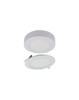Oprawa downlight CCT 2w1 z ramka 12W 1100lm IP20 okrągły biały EC61080
