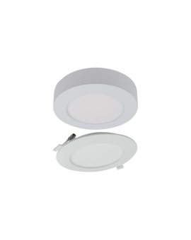 Oprawa downlight CCT 2w1 z ramka 18W 1650lm IP20 okrągły biały EC61081